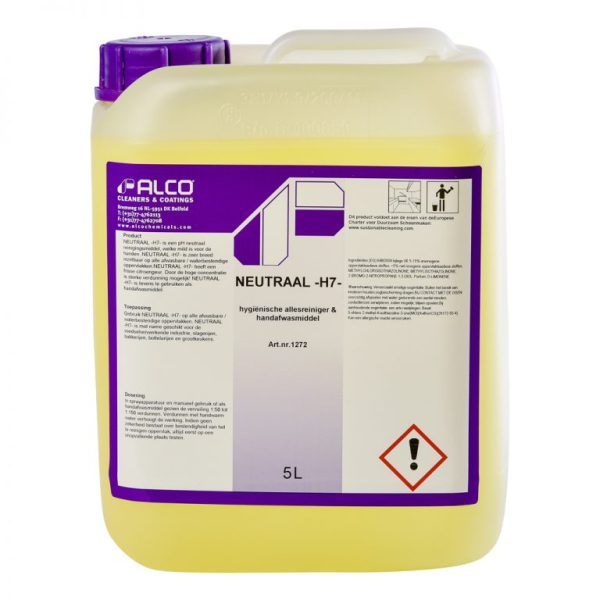 Neutraal -H7- hygiënische allesreiniger & handafwasmiddel